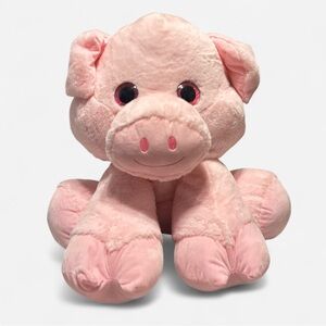RARE Pork Chop Toy Factory Lil' Ones Pink Pig Plush Stuffed Animal 28”